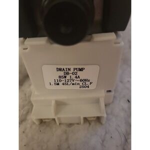 Drain Pump DB-02 120v 60hz 85w 45L/Min Compatible Whirlpool Samsung DC3 Washer